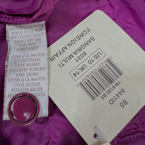 EP Pro Golf Shorts Foreign Affair Collection Sangria Multi High Rise Women’s 10 - Picture 10 of 12